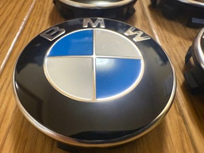 JDM BMW Genuine Wheel Center Caps Set of 4 (No Tires) - 画像 (5)