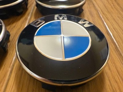 JDM BMW Genuine Wheel Center Caps Set of 4 (No Tires) - 画像 (6)