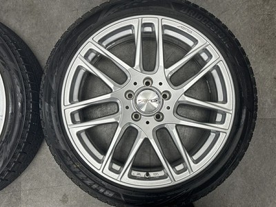 JDM Used BIGWAY wheel set 4-piece set 18x7.5J +33 PCD 112 215/45R1 (No Tires) - 画像 (5)
