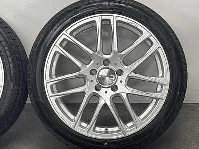 JDM Used BIGWAY wheel set 4-piece set 18x7.5J +33 PCD 112 215/45R1 (No Tires) - 画像 (7)