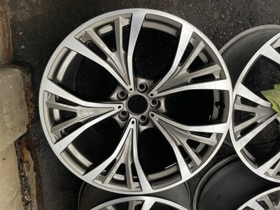 JDM ¥580000 BMW X6 Genuine Option 21-inch Aluminum Wheels Y-Spoke styl (No Tires) - 画像 (9)