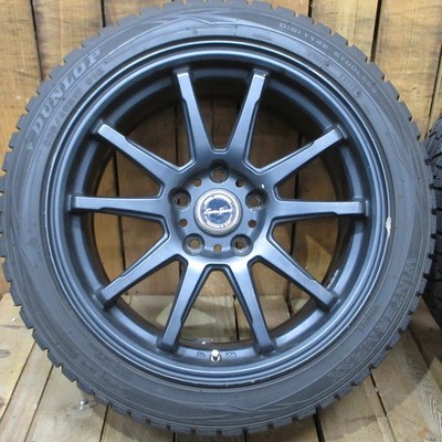 JDM MITSUBISHI Mitsubishi Lancer Evolution and other models 17x8J+32 Du (No Tires) - 画像 (3)