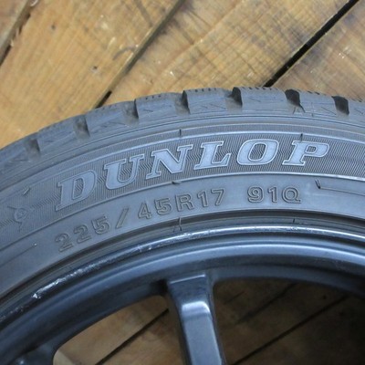 JDM MITSUBISHI Mitsubishi Lancer Evolution and other models 17x8J+32 Du (No Tires) - 画像 (6)
