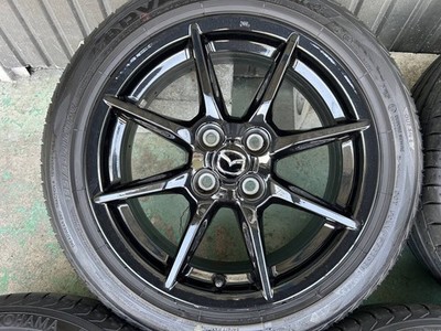JDM Genuine ND5 Roadster wheels 16x6.5J+45 4H-100 and Yokohama ADVANsp No Tires - Image 2
