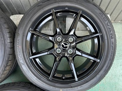 JDM Genuine ND5 Roadster wheels 16x6.5J+45 4H-100 and Yokohama ADVANsp No Tires - Image 3