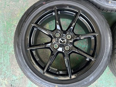 JDM Genuine ND5 Roadster wheels 16x6.5J+45 4H-100 and Yokohama ADVANsp No Tires - Image 4