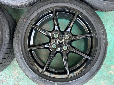 JDM Genuine ND5 Roadster wheels 16x6.5J+45 4H-100 and Yokohama ADVANsp No Tires - Image 5