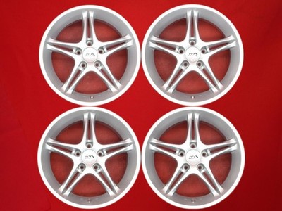 JDM Lightweight AVS VS-5 Used Wheels 4-Wheel Set 7.5J/8J 17-inch PCD 114.3 (No Tires)