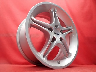 JDM Lightweight AVS VS-5 Used Wheels 4-Wheel Set 7.5J/8J 17-inch PCD 114.3 (No Tires) - 画像 (2)