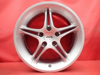JDM Lightweight AVS VS-5 Used Wheels 4-Wheel Set 7.5J/8J 17-inch PCD 114.3 (No Tires) - 画像 (5)