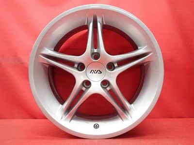 JDM Lightweight AVS VS-5 Used Wheels 4-Wheel Set 7.5J/8J 17-inch PCD 114.3 (No Tires) - 画像 (6)