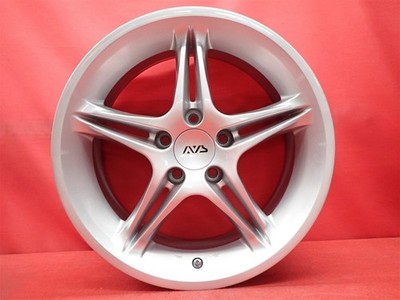 JDM Lightweight AVS VS-5 Used Wheels 4-Wheel Set 7.5J/8J 17-inch PCD 114.3 (No Tires) - 画像 (7)