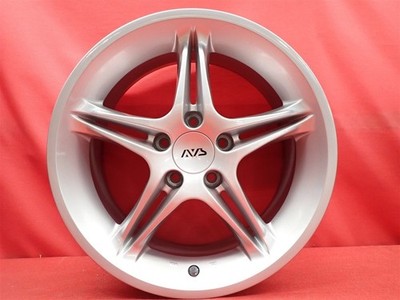 JDM Lightweight AVS VS-5 Used Wheels 4-Wheel Set 7.5J/8J 17-inch PCD 114.3 (No Tires) - 画像 (8)