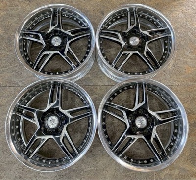 JDM Rare WORK Durandal D.D5.2 18x8J +30 PCD114.3 5-hole 5H Fits Crown A (No Tires)