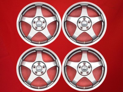 JDM Out-of-print rare OZ Black wheels 4-Wheel Set 7J 17PCD108 5x108 +35 bolt (No Tires)