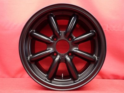 JDM Rare out-of-print Black Racing used wheels 4-Wheel Set 6.5J 15PCD114.3 4 (No Tires) - 画像 (5)