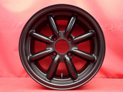 JDM Rare out-of-print Black Racing used wheels 4-Wheel Set 6.5J 15PCD114.3 4 (No Tires) - 画像 (7)