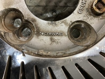 JDM RareCARVING HEAD40 Carving Head 174-Wheel Set 7J4H/5HPCD114.3+50 MHE288 (No Tires) - 画像 (6)