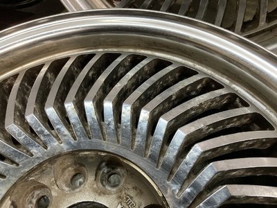 JDM RareCARVING HEAD40 Carving Head 174-Wheel Set 7J4H/5HPCD114.3+50 MHE288 (No Tires) - 画像 (8)