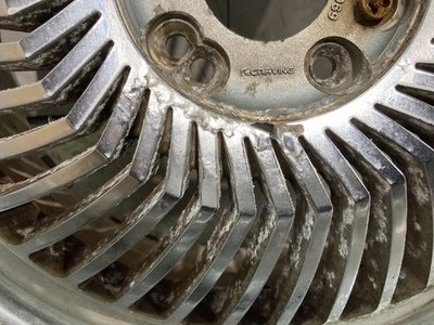 JDM RareCARVING HEAD40 Carving Head 174-Wheel Set 7J4H/5HPCD114.3+50 MHE288 (No Tires) - 画像 (9)