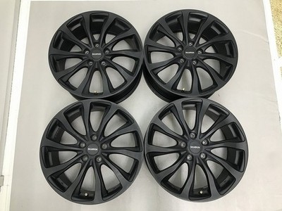 JDM Rare matte black small scratches 18-inch 7.5J +53 114.3/5H 4-Wheel (No Tires)