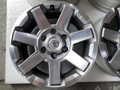 JDM Genuine Toyota FJ Cruiser alloy wheels 4-Wheel Set 17-inch 7.5J +15 6H13 (No Tires) - 画像 (2)