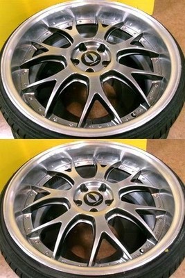 JDM Deep Rim/Stretched Tires AIMGAIN G2M 20 Front and Rear Different S No Tires - Image 4