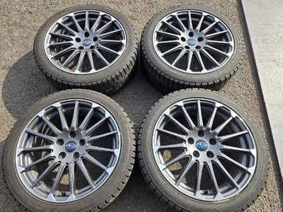JDM K Used studless tires 4-pack set for Subaru VM Levorg STi. Genuine No Tires - Image 2