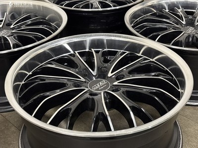 JDM Excellent Condition M-Techno M.T.S. SSL6 20in 8.5J +34 9J +44 PCD1 (No Tires) - 画像 (2)