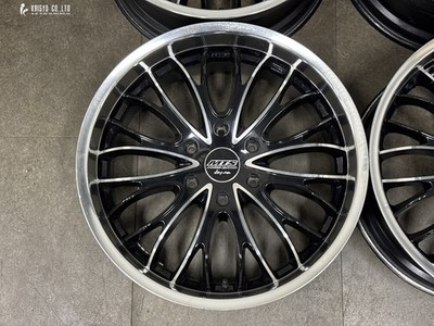 JDM Excellent Condition M-Techno M.T.S. SSL6 20in 8.5J +34 9J +44 PCD1 (No Tires) - 画像 (3)