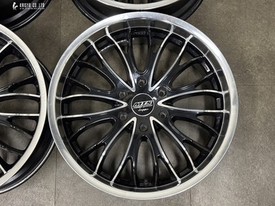 JDM Excellent Condition M-Techno M.T.S. SSL6 20in 8.5J +34 9J +44 PCD1 (No Tires) - 画像 (4)
