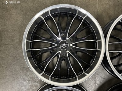 JDM Excellent Condition M-Techno M.T.S. SSL6 20in 8.5J +34 9J +44 PCD1 (No Tires) - 画像 (5)
