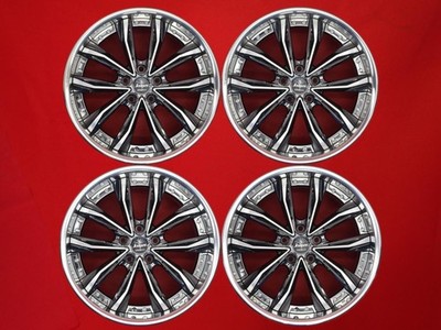 JDM Deep rim F50mm R70mm WEDS Kranze Graben used wheels 4Book 8.5/9.5J No Tires