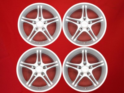 JDM Used out-of-print AVS VS-5 wheels 4-Wheel Set 8/9J 17PCD114.3 5x +45/+38 (No Tires)