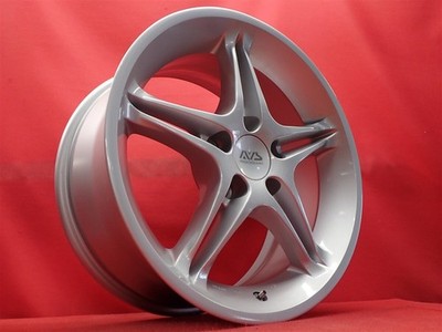 JDM Used out-of-print AVS VS-5 wheels 4-Wheel Set 8/9J 17PCD114.3 5x +45/+38 (No Tires) - 画像 (2)
