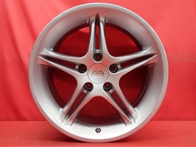 JDM Used out-of-print AVS VS-5 wheels 4-Wheel Set 8/9J 17PCD114.3 5x +45/+38 (No Tires) - 画像 (9)