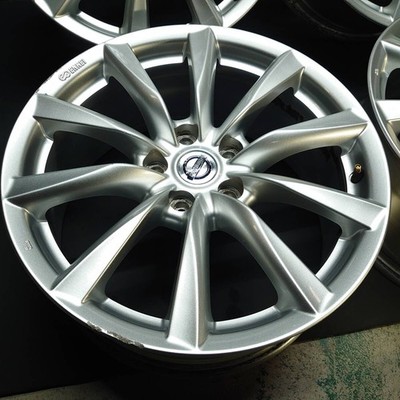 JDM Nissan V36 Skyline Genuine ENKEI Aluminum Wheels 18x8J 5-hole PCD No Tires - Image 2