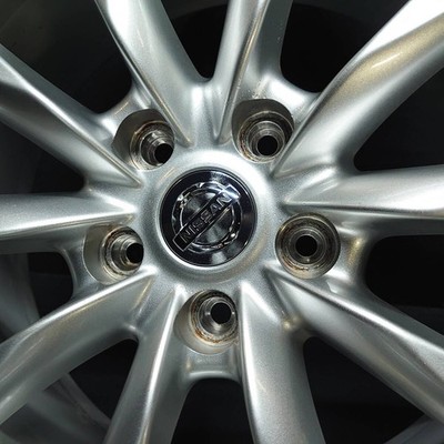 JDM Nissan V36 Skyline Genuine ENKEI Aluminum Wheels 18x8J 5-hole PCD No Tires - Image 9