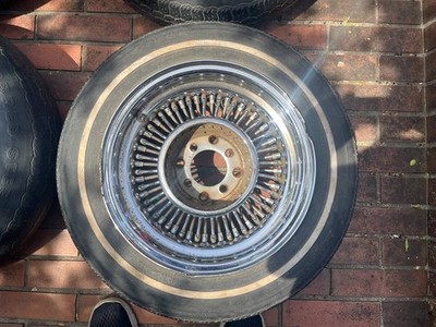 JDM Roadster Wire Wheels 56 Spokes 4h100-114.3 Pan Spinner Eagle Tip L No Tires - Image 7