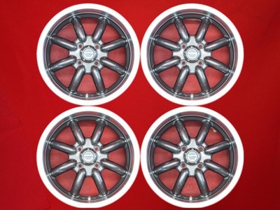 JDM Used out-of-print rare FORTIBLE type 8B wheels 4-Wheel Set 6.5J 15PCD100 (No Tires)