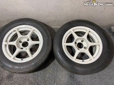 JDM KOSEI P1 Racing 15-inch wheels 7J+17 4-hole PCD114.3 2-Wheel Set / KT5- (No Tires)