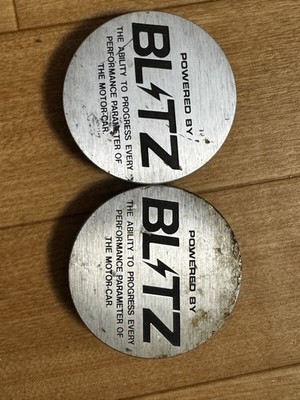 JDM BLITZ blitz wheel center caps 2 pieces sold separately No Tires