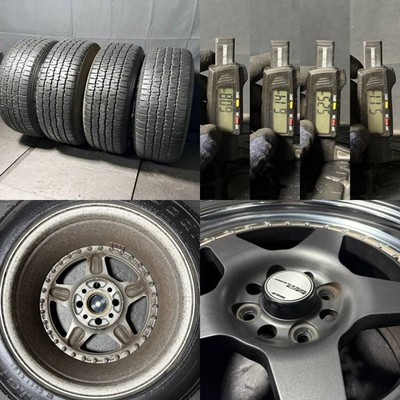JDM WORK MEISTER CR MGM 15-inch wheels PCD100 4H hub diameter approx. (No Tires) - 画像 (7)