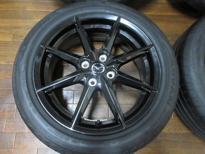 JDM Mazda Roadster ND OEM 16-inch 6.5J +45 4-lug PCD100 YK ADVAN Sport No Tires - Image 4