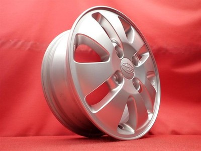 JDM Rare Subaru Dias genuine used aluminum wheel 4Book 4.5J 13PCD100 4 No Tires - Image 2