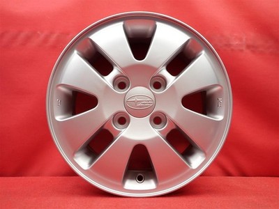 JDM Rare Subaru Dias genuine used aluminum wheel 4Book 4.5J 13PCD100 4 No Tires - Image 5