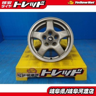 JDM Used Nissan Skyline genuine aluminum wheels single item 166.5J 5 h No Tires