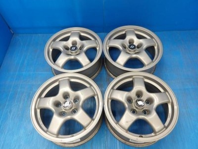 JDM Used Nissan Skyline genuine aluminum wheels single item 166.5J 5 h No Tires - Image 2