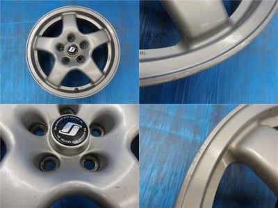 JDM Used Nissan Skyline genuine aluminum wheels single item 166.5J 5 h No Tires - Image 7