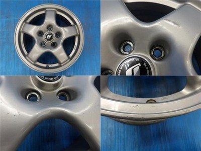 JDM Used Nissan Skyline genuine aluminum wheels single item 166.5J 5 h No Tires - Image 9